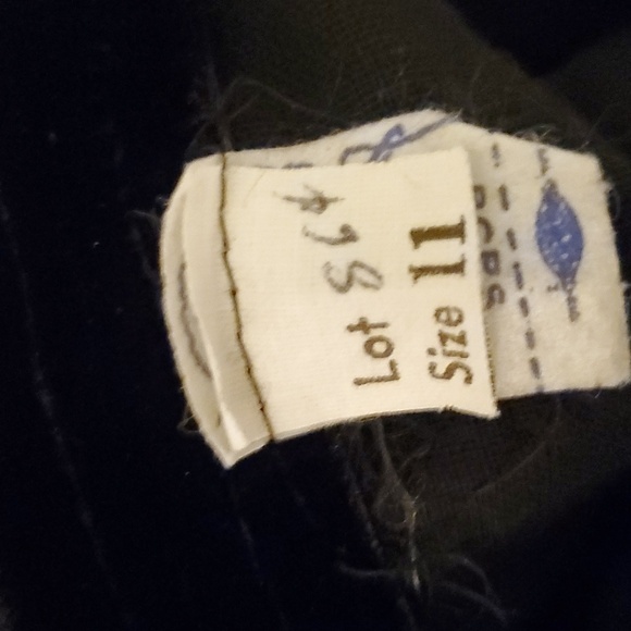 Vintage crushed velvet evening dress - Picture 12 of 12